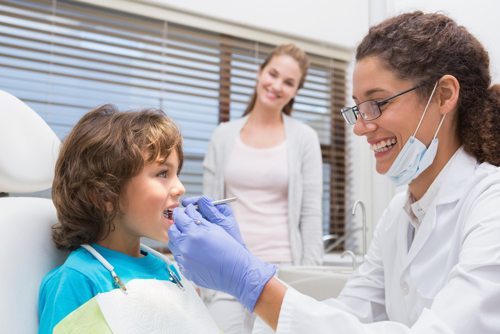 kids dental exam